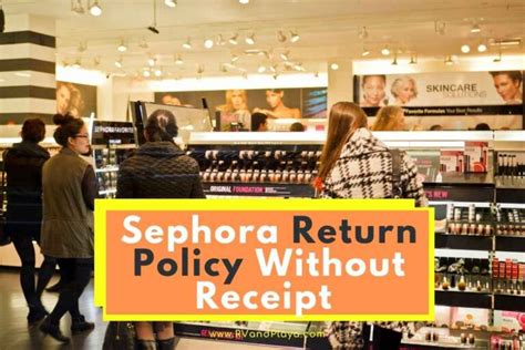 sephora returns without receipt